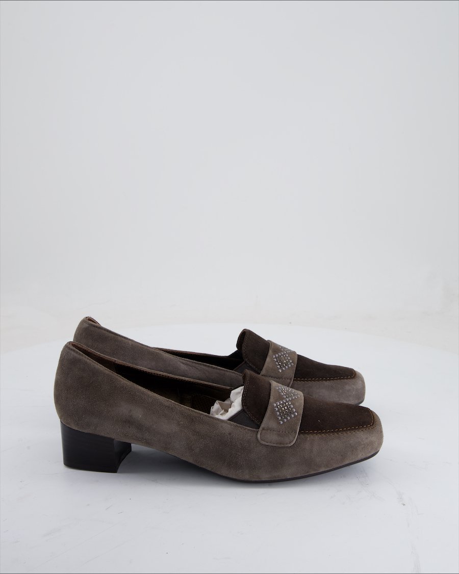 Melluso Heels Suede Anthracite Eu 41