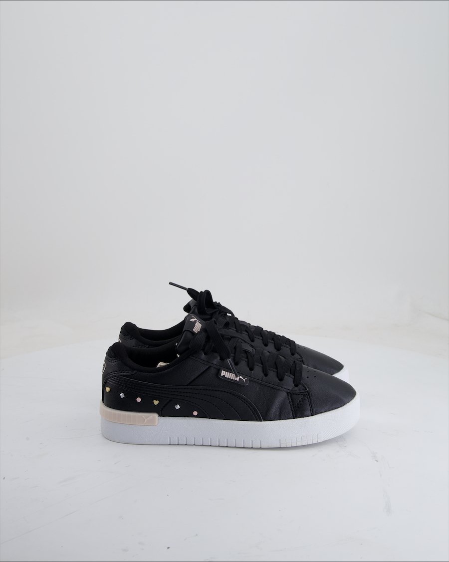 Puma Trainers Leather Black Eu 37