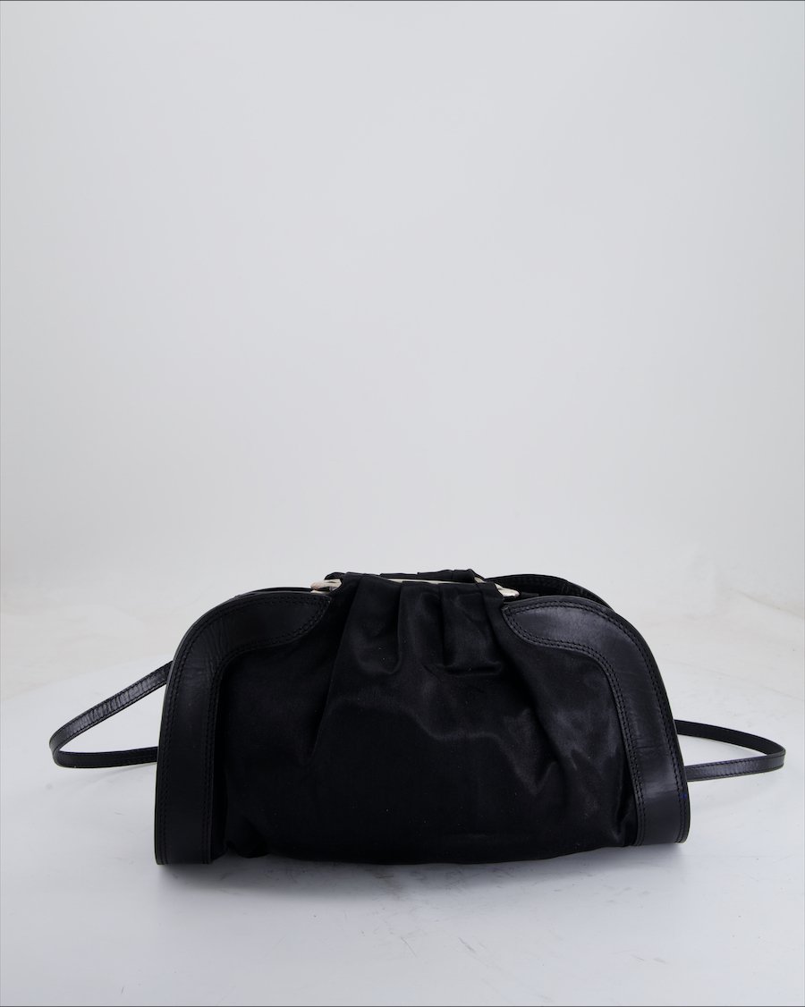 Caractere Crossbody Bag  Cloth Black