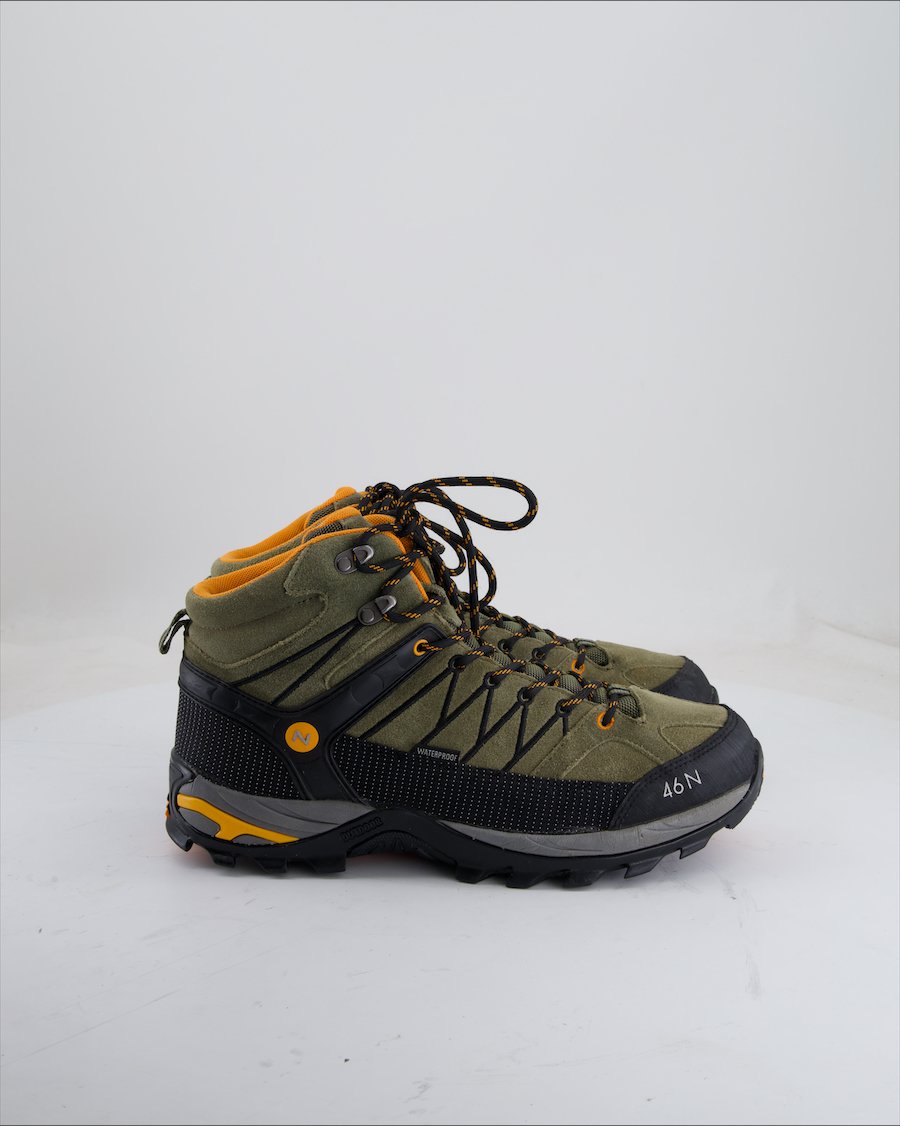 46 NORD Ankle Boots Suede Green Eu 44
