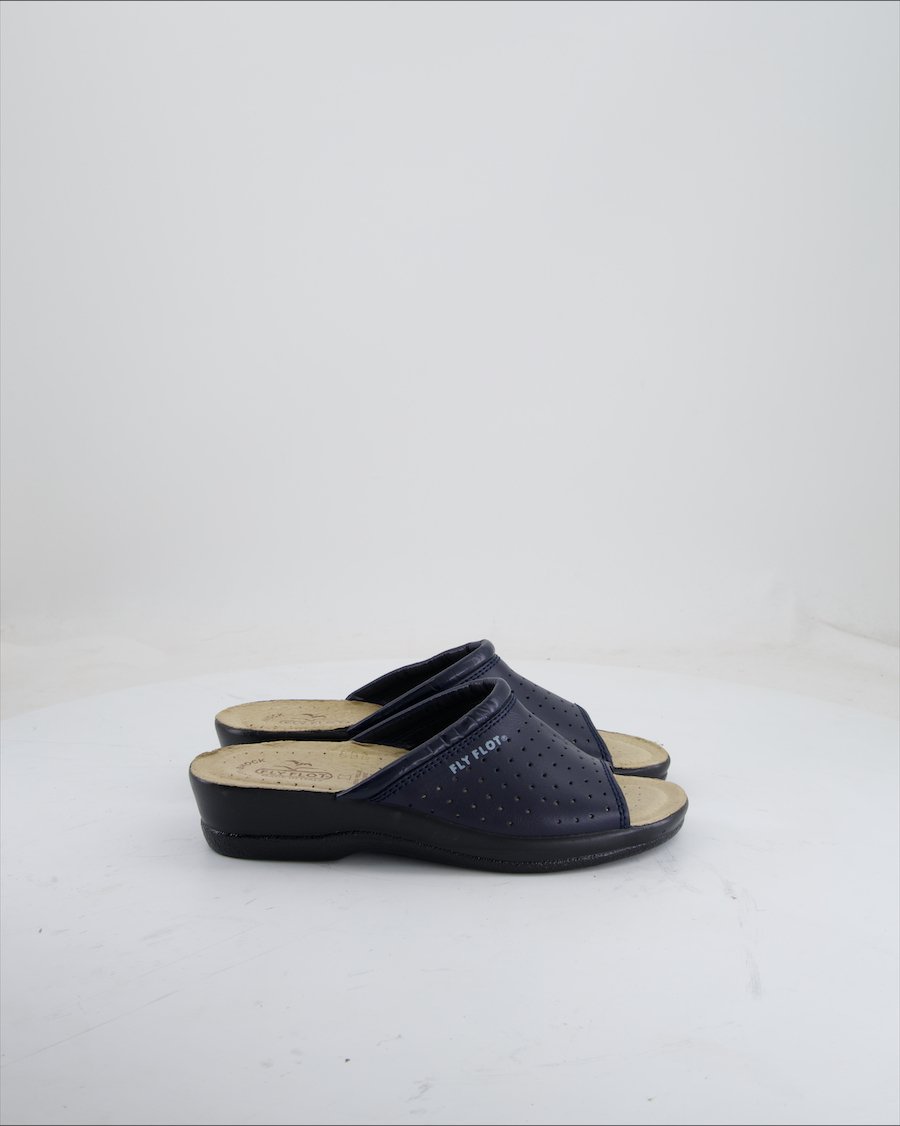 Fly Flot Sandals Leather Blue Eu 39
