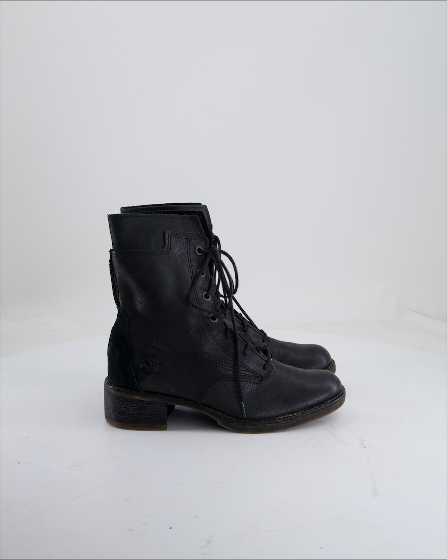 Timberland Ankle Boots Leather Black Eu 37