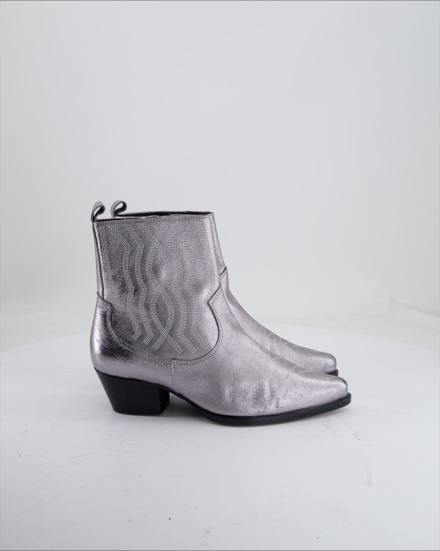 Toral Ankle Boots Leather Silver Eu 39
