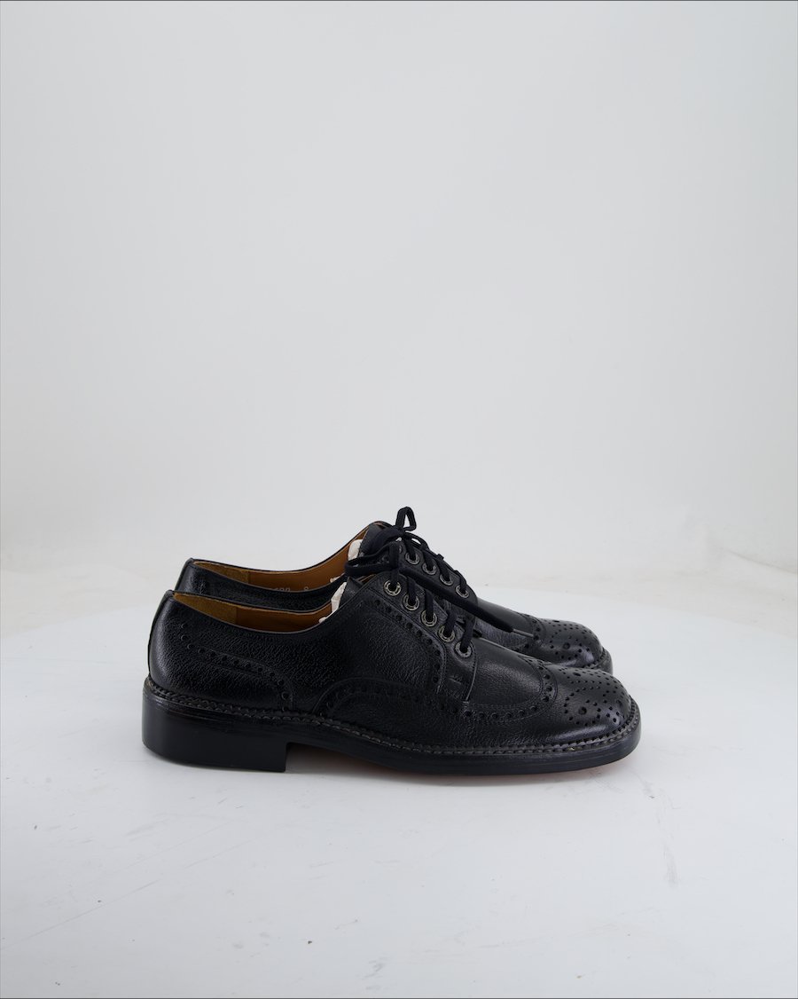 Manz Lace Ups Leather Black Eu 42
