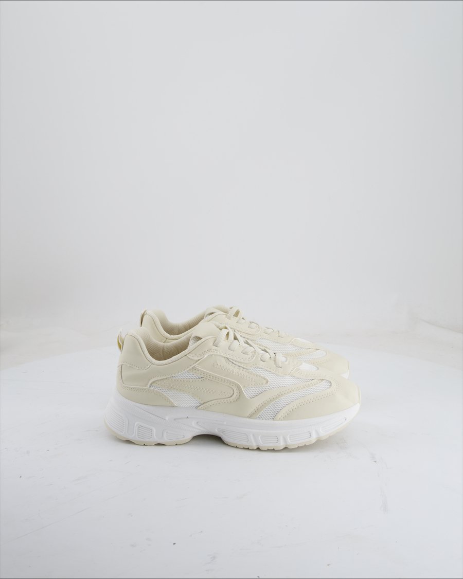 Graceland Trainers Leather Beige Eu 37