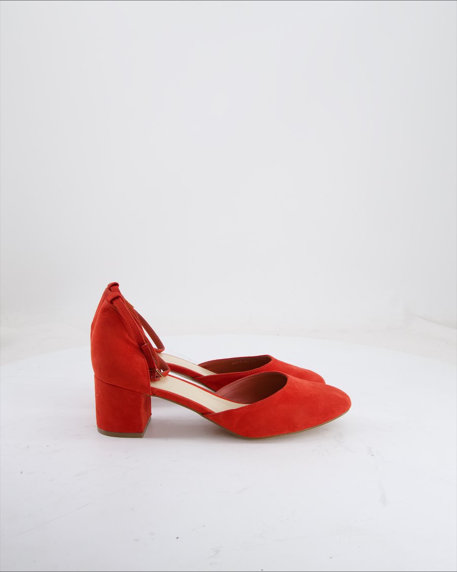 Graceland Sandals Suede Red Eu 41