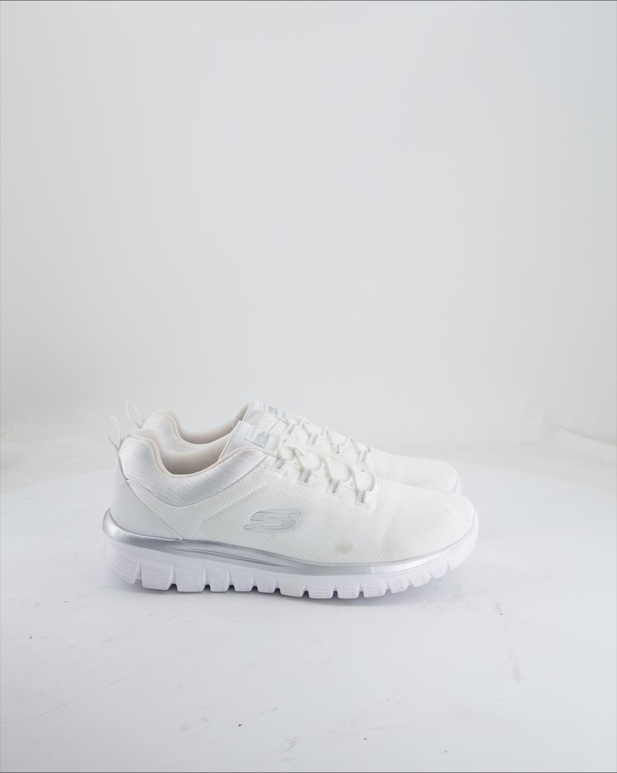 Skechers Trainers Cloth White Eu 40