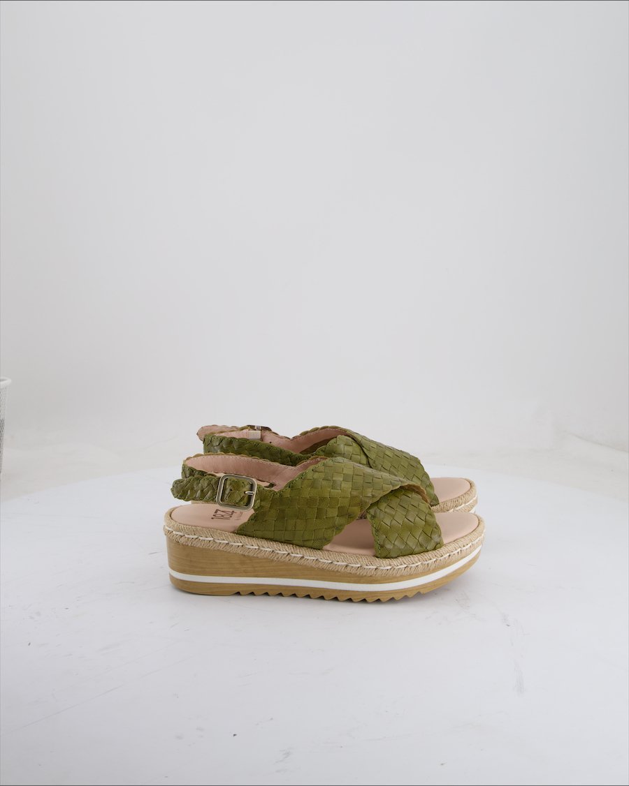1874 Sandals Leather Green EU 37