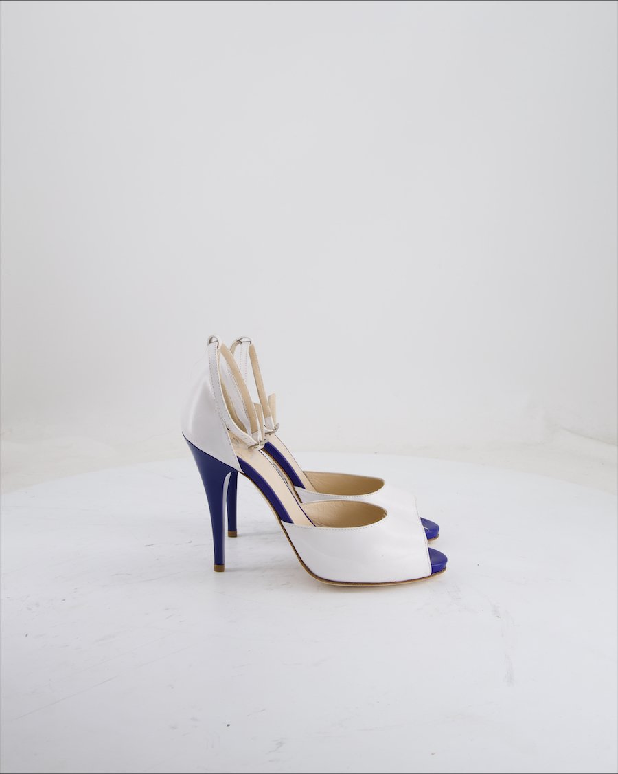 Icone Heels Leather White Eu 37