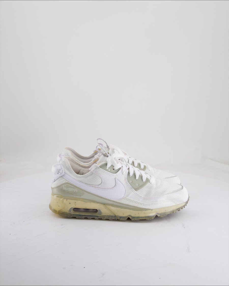 Nike Air Max Trainers Leather White EU 42.5