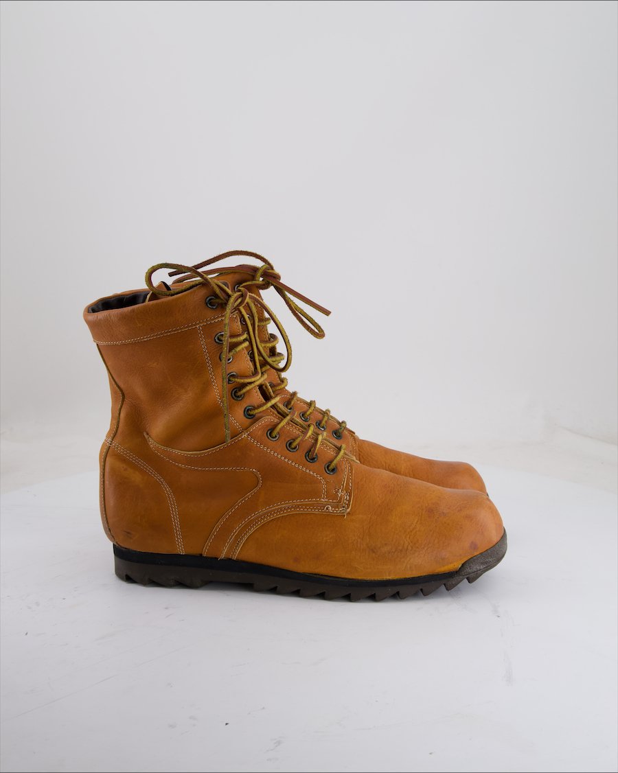 Normann Walsh Ankle Boots Leather Camel Eu 42.5