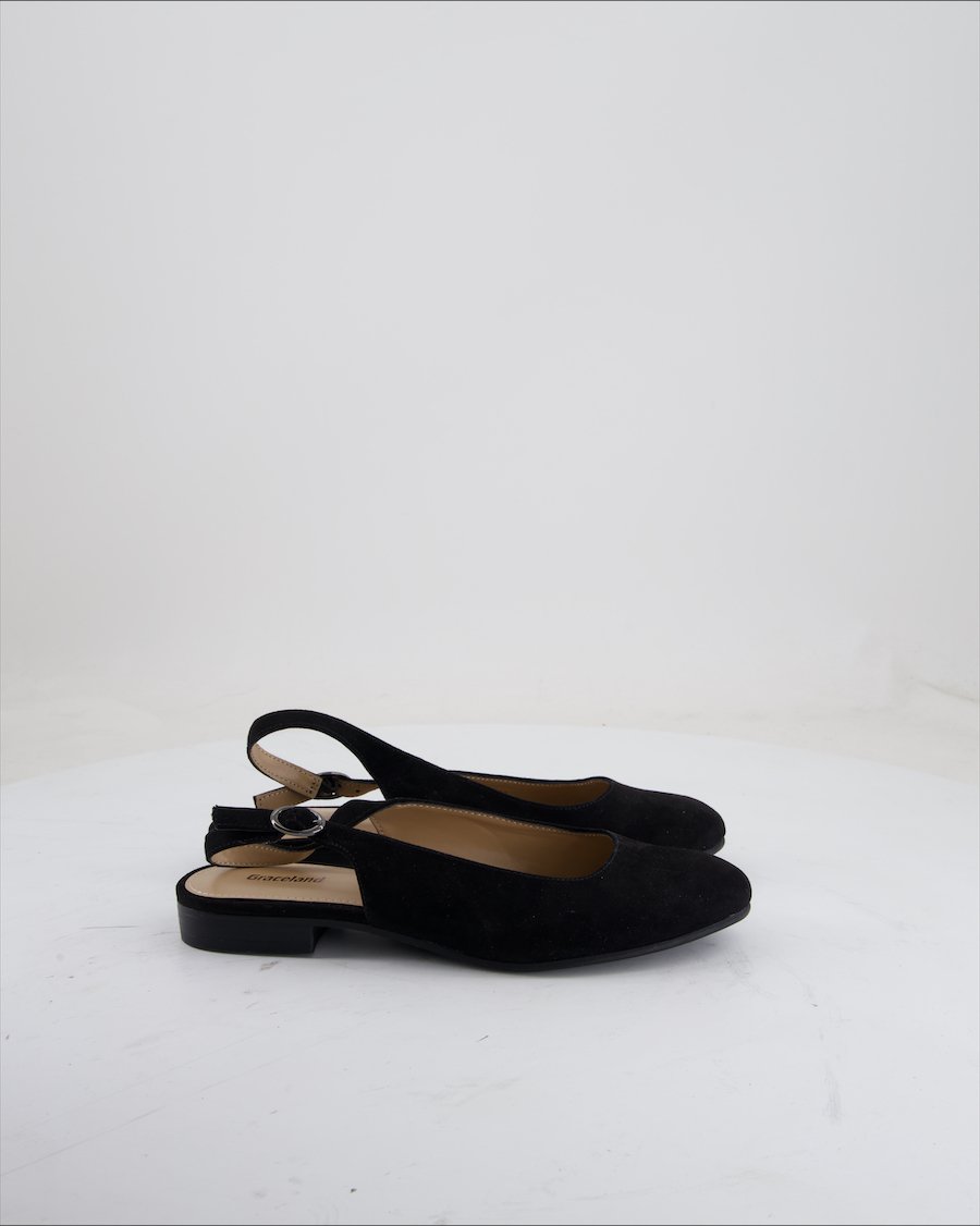 Graceland Flats Suede Black Eu 38