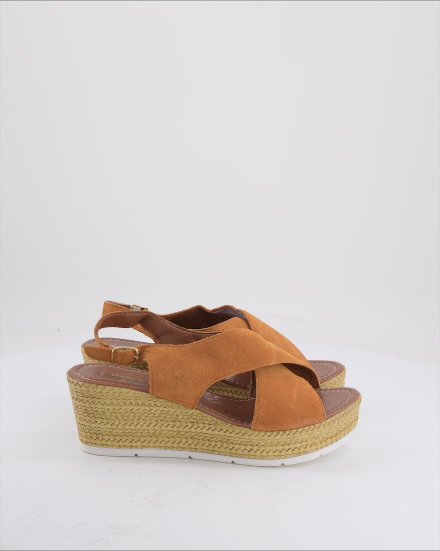 Marco Tozzi Wedges Suede Camel Eu 40