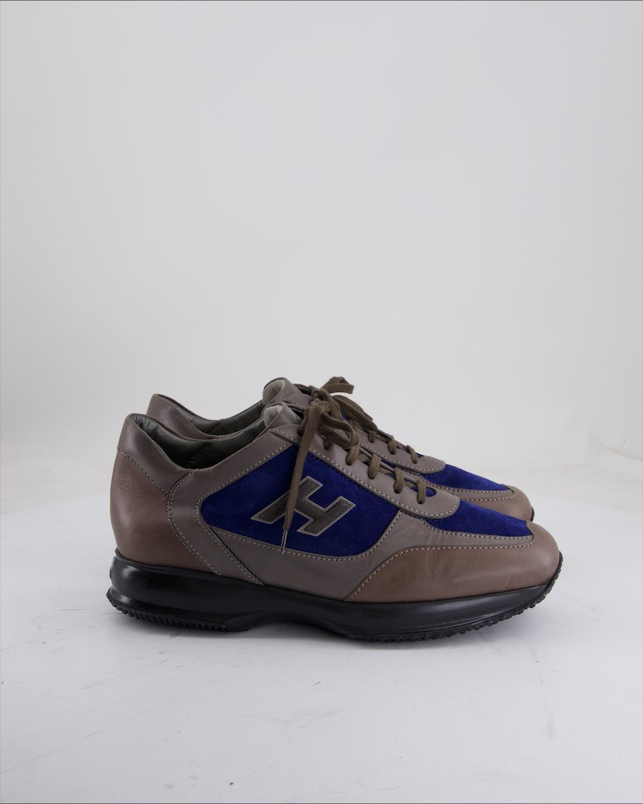 Hogan Trainers Leather Anthracite Eu 44