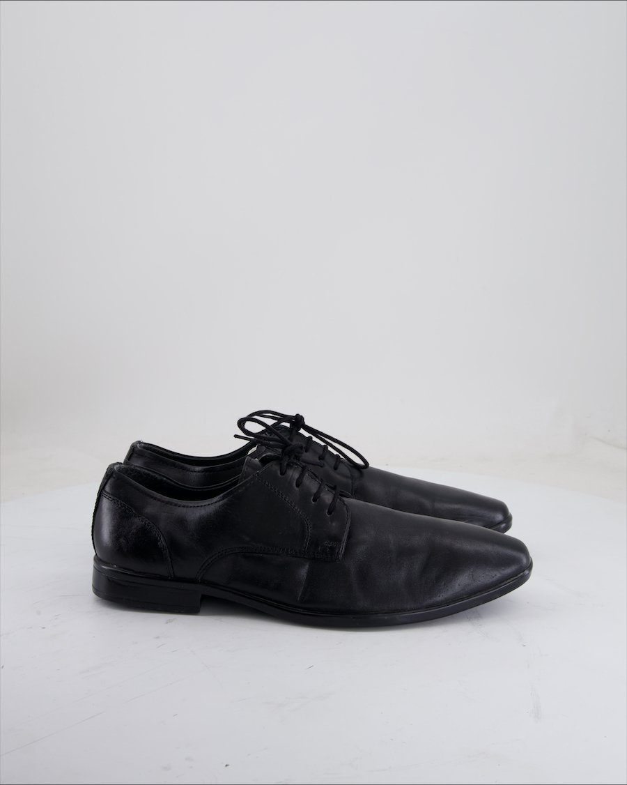 Pier One FlatsLeather Black Eu 43