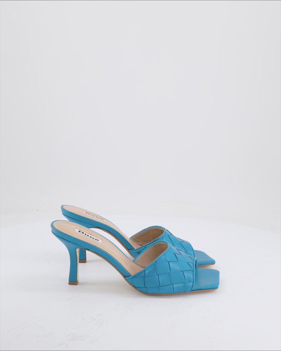 Dune London Heels Leather Turquoise Eu 39