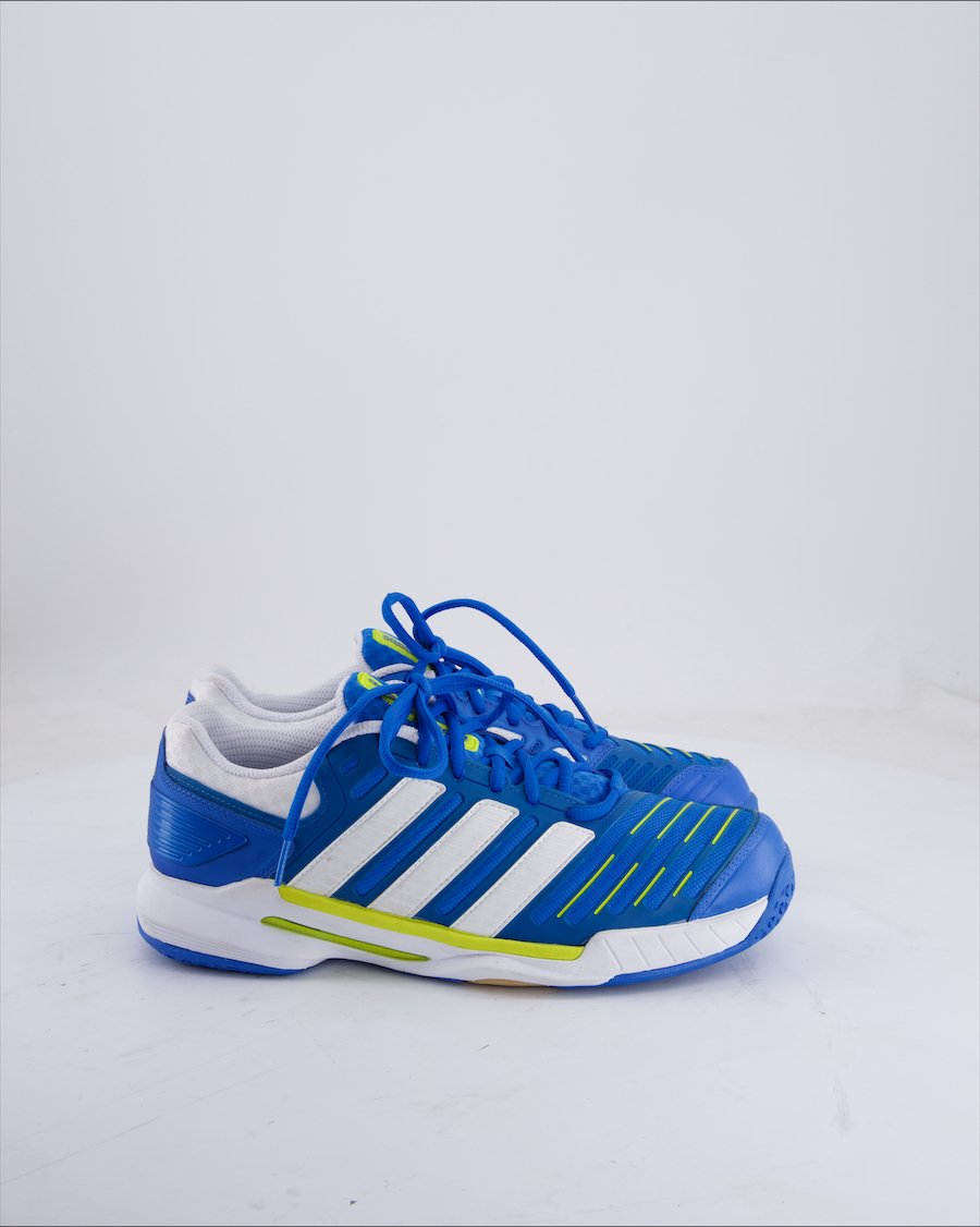 Adidas Trainers Leather Blue Eu 41.5
