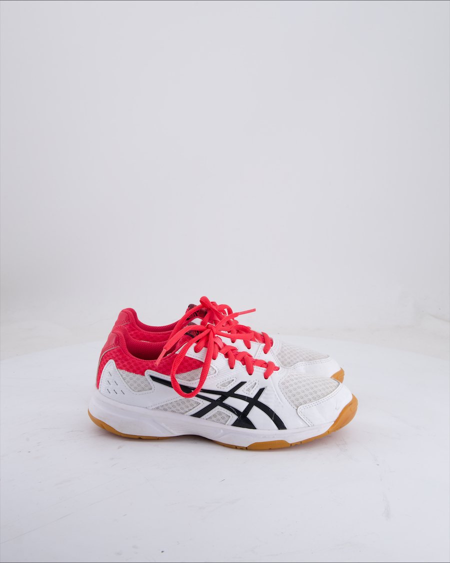 Asics Trainers Leather White Eu 37