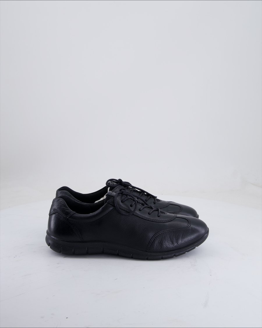 Ecco Trainers Leather Black Eu 39