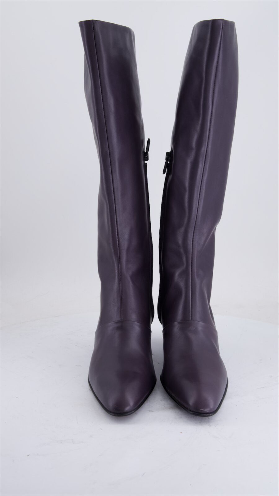 Tod's Boots Leather Purple Eu 41 - immagine 4