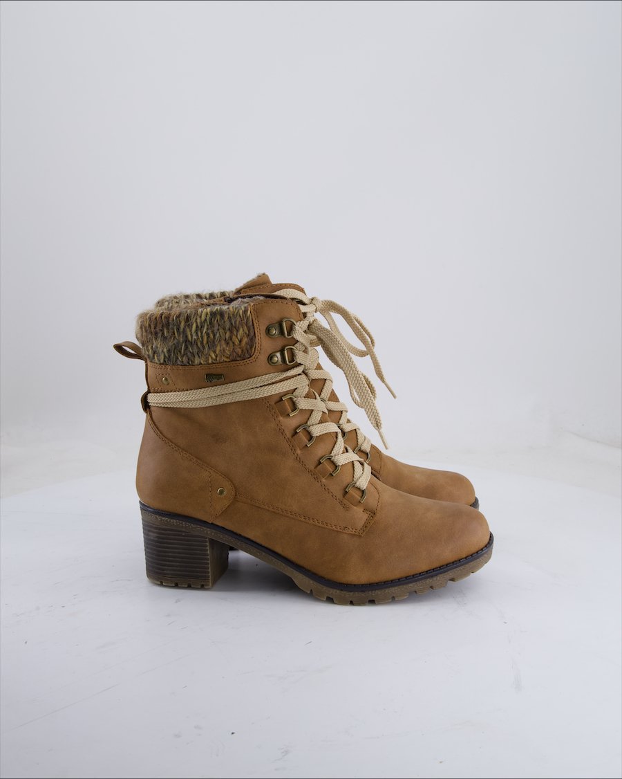 Rieker Ankle Boots Leather Camel EU 40