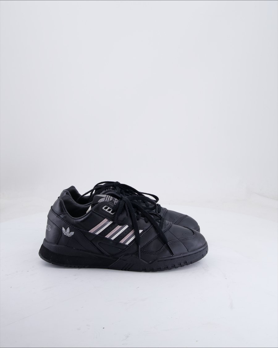 Adidas Trainers Leather Black Eu 40.5