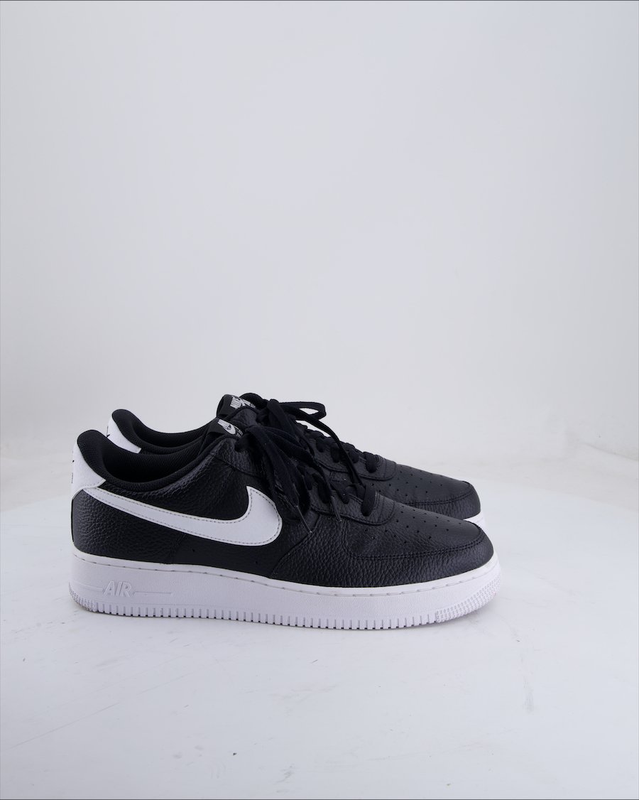 Nike Air Force 1 Trainers Leather Black Eu 45.5