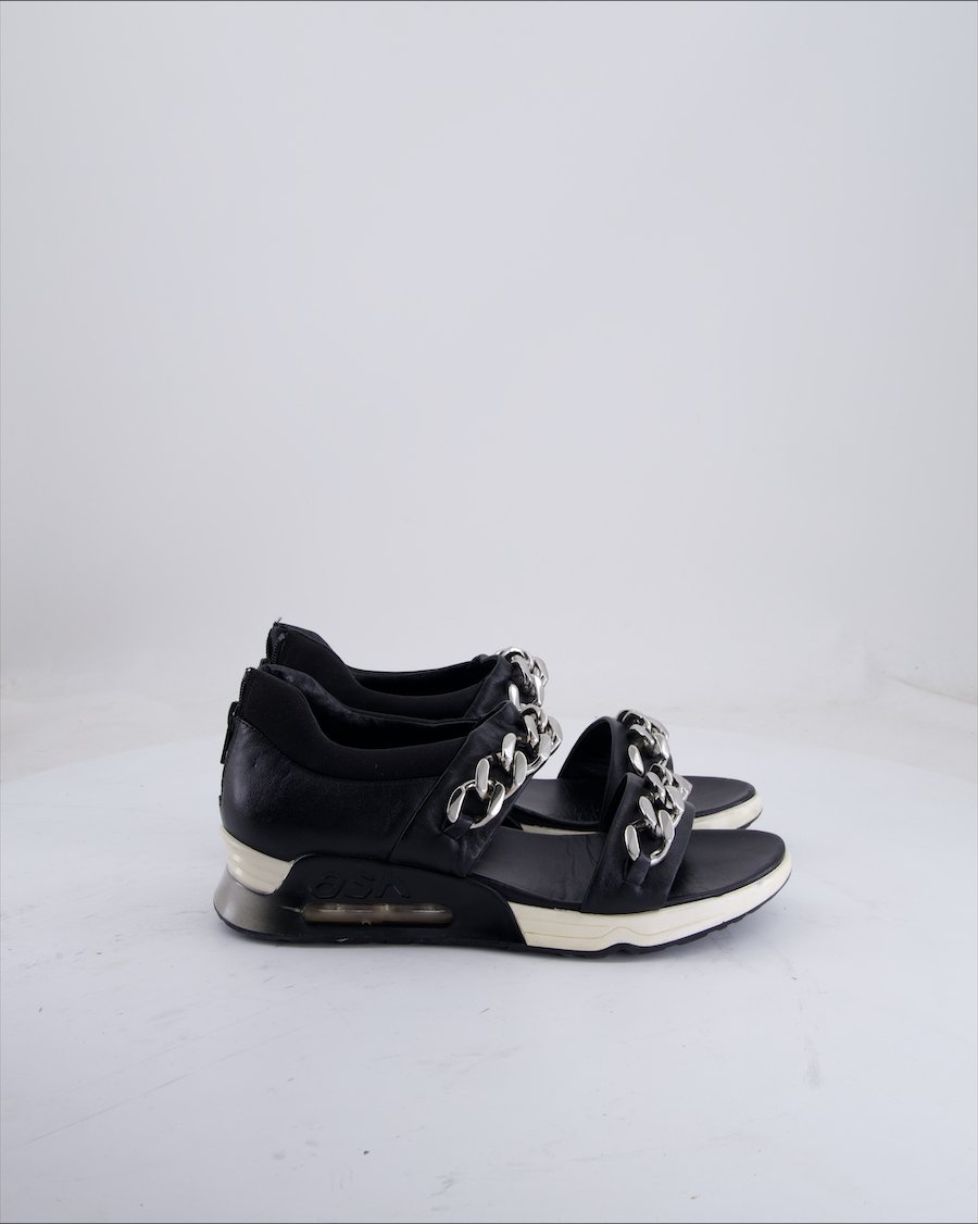 ASH Flats Leather Black Eu 40