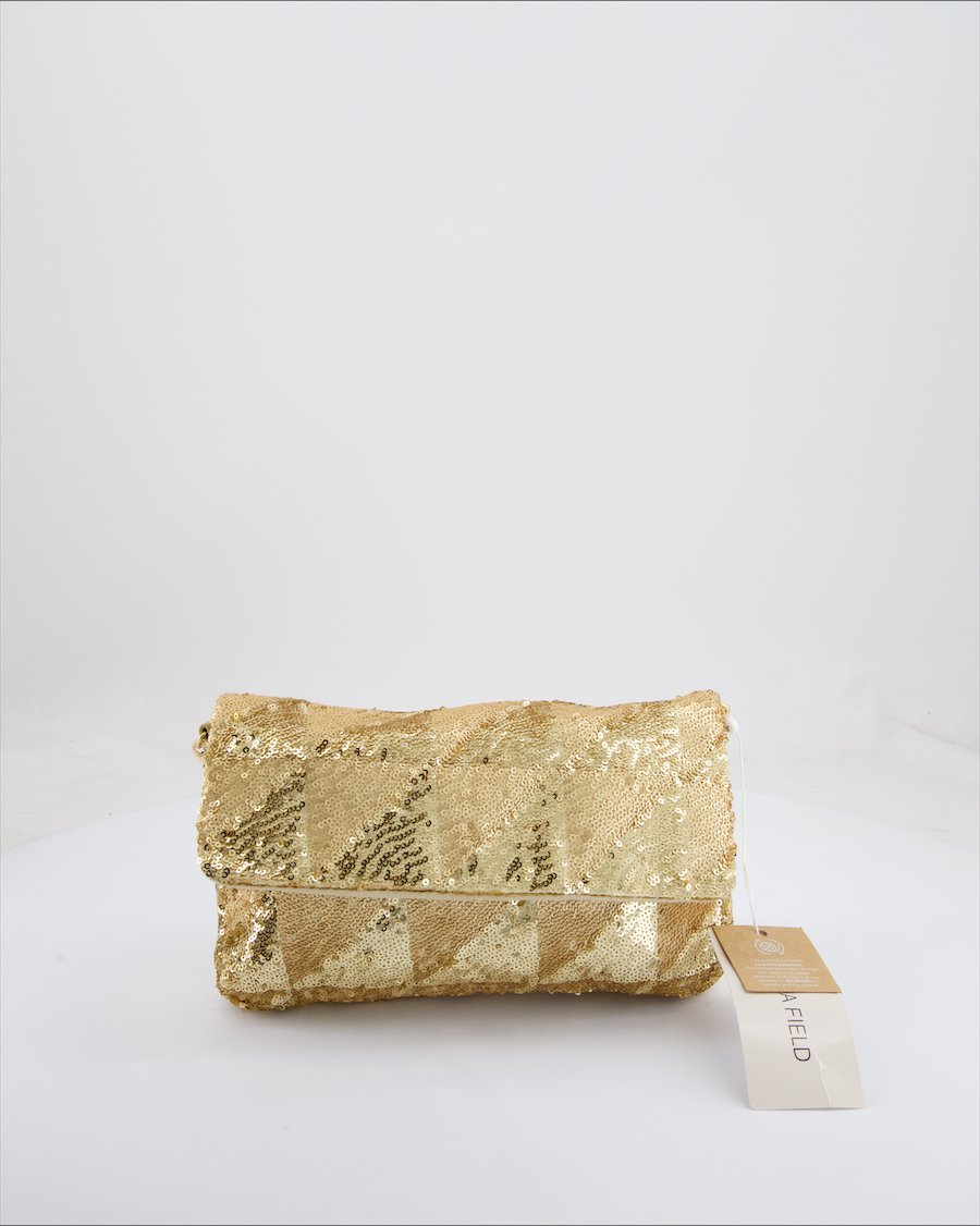 Anna Field Crossbody Bag Cloth Gold