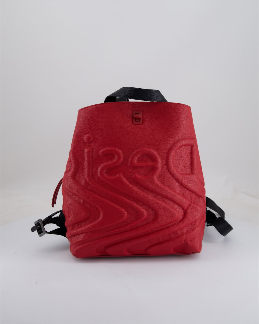 Desigual Backpack Polyurethane Red