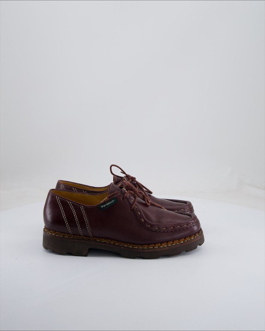 Paraboot Flats Leather Brown Eu 39