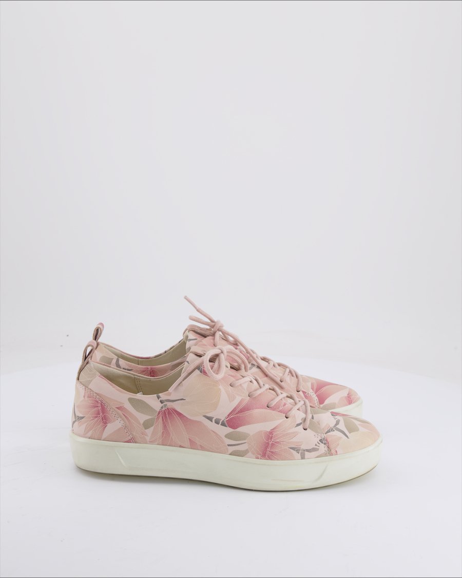 Ecco Trainers Leather Pink Eu 38