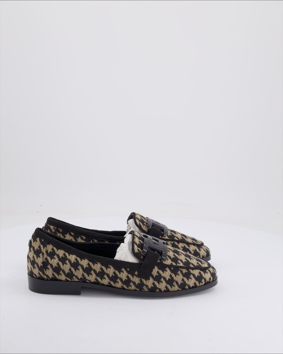 La Strada Flats Cloth Beige Eu 38