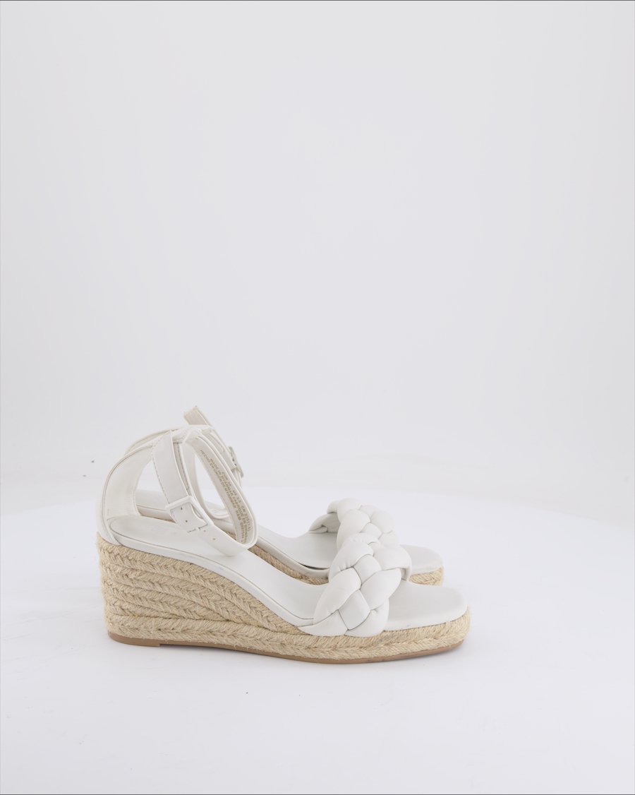 H&M Sandals Polyurethane White Eu 36