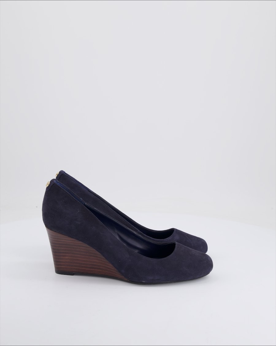Dune London Heels Suede Navy EU 39