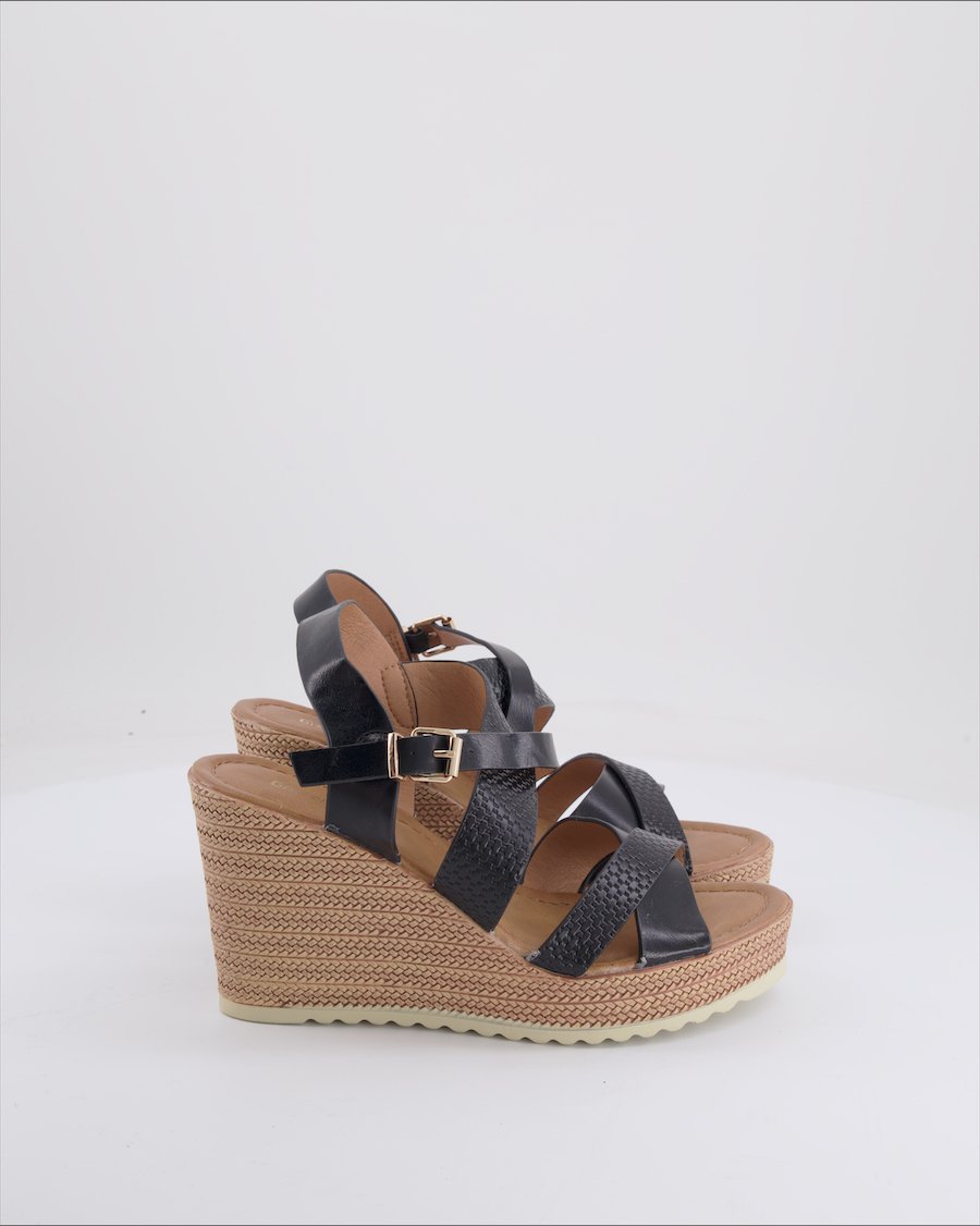 Graceland Sandals Leather Black EU 38