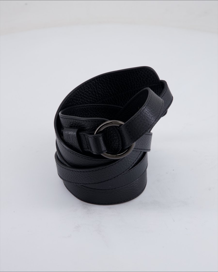 Fabiana Flippi Belt Leather Black