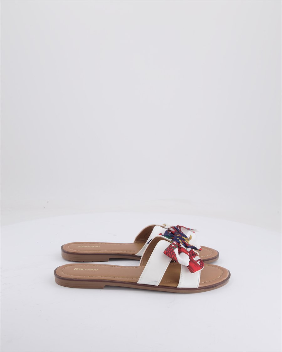 Graceland Sandals Leather White Eu 39
