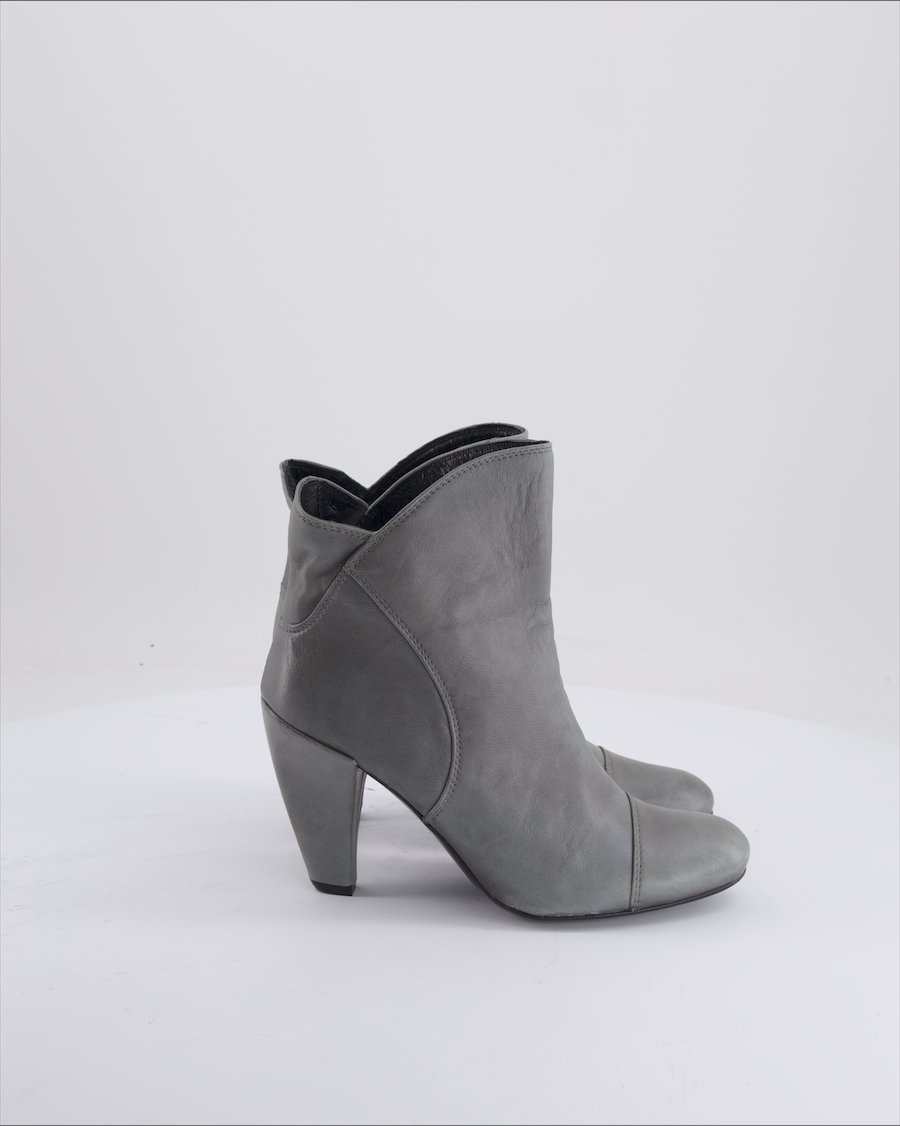 Grassia Ankle Boots Leather Anthracite Eu 37