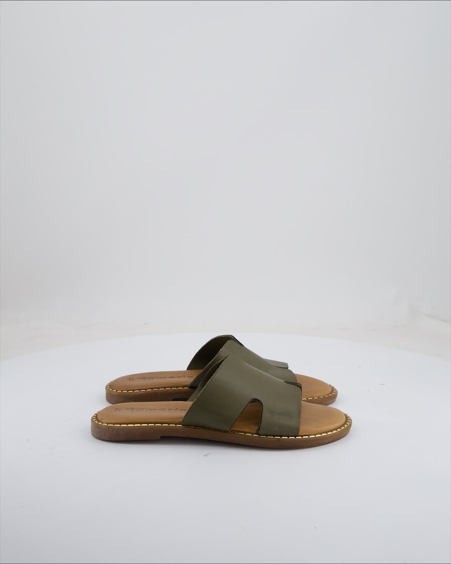 Tamaris Sandals Leather Khaki Eu 37