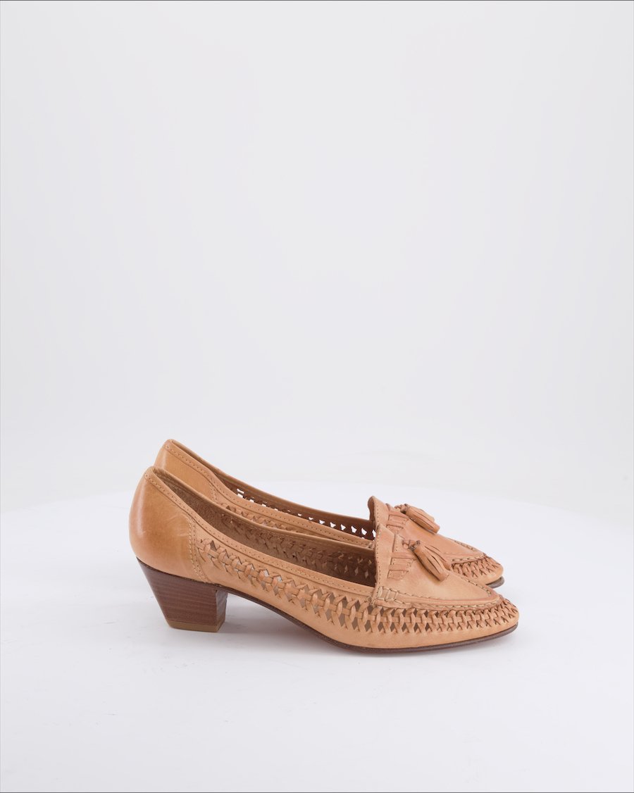 Gbaor Heels Leather Camel Eu 38.5