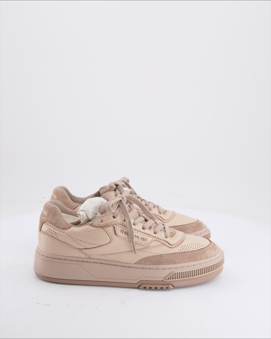 Reebok Trainers Leather Ecru EU 39