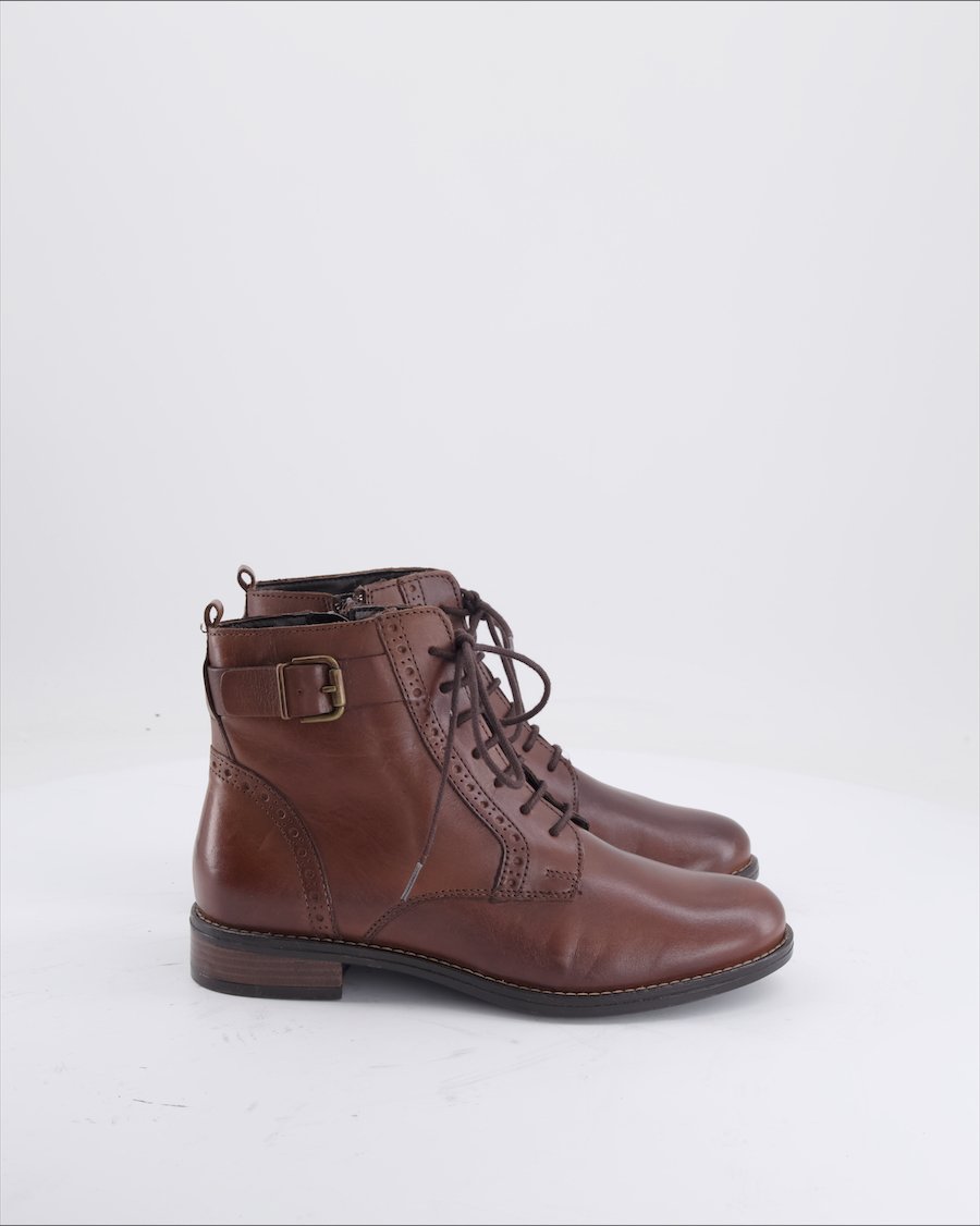 5Th Avenue Ankle Boots Leather Brown Eu 36