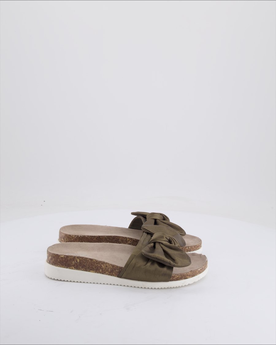 Graceland Sandals Cloth Khaki Eu 36