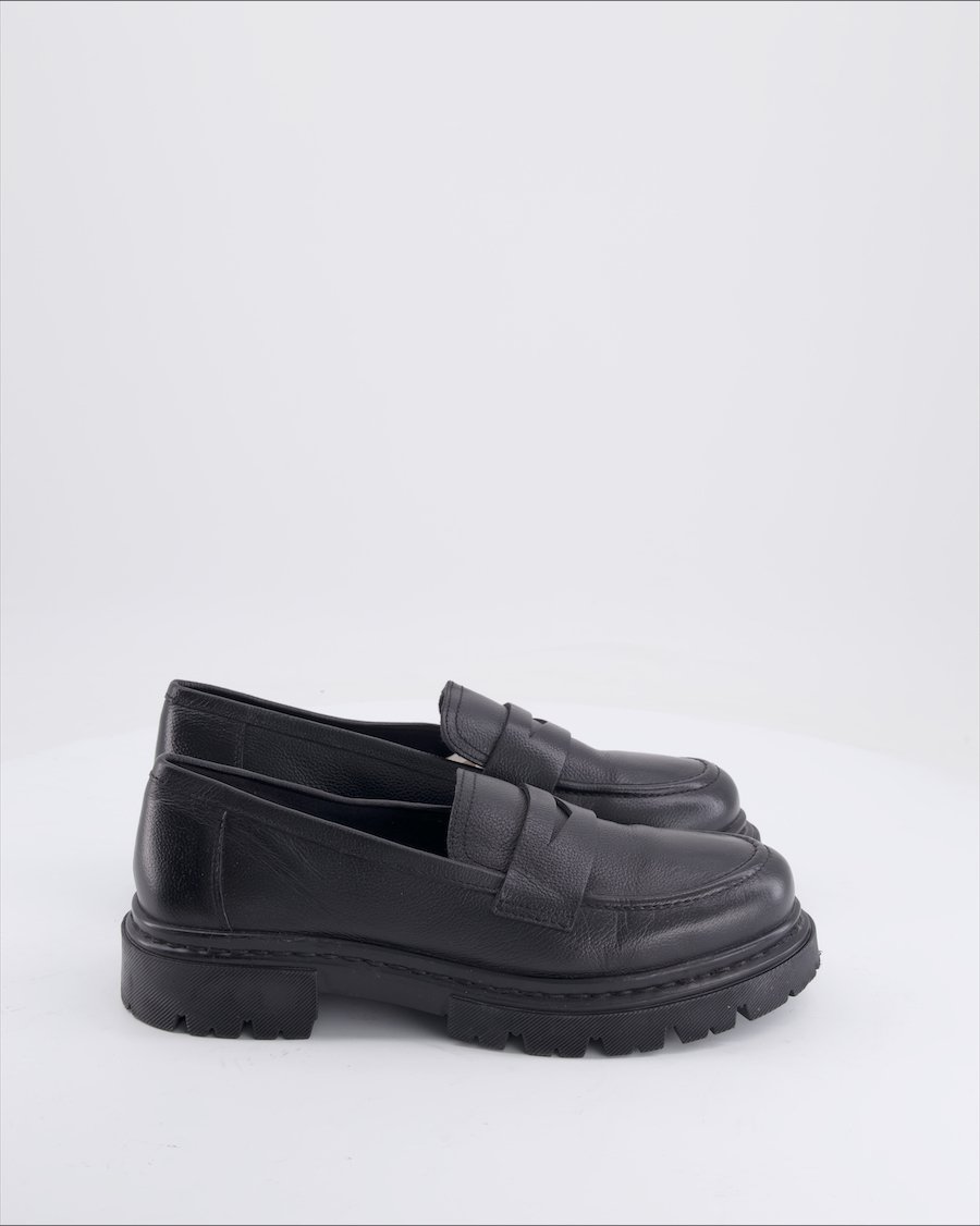 5Th Avenue Flats Leather Black Eu 40