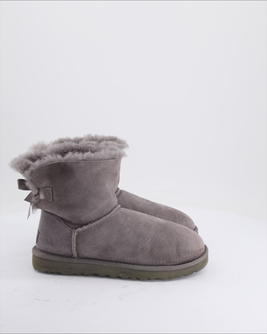 Ugg Ankle Boots Suede Grey Eu 38