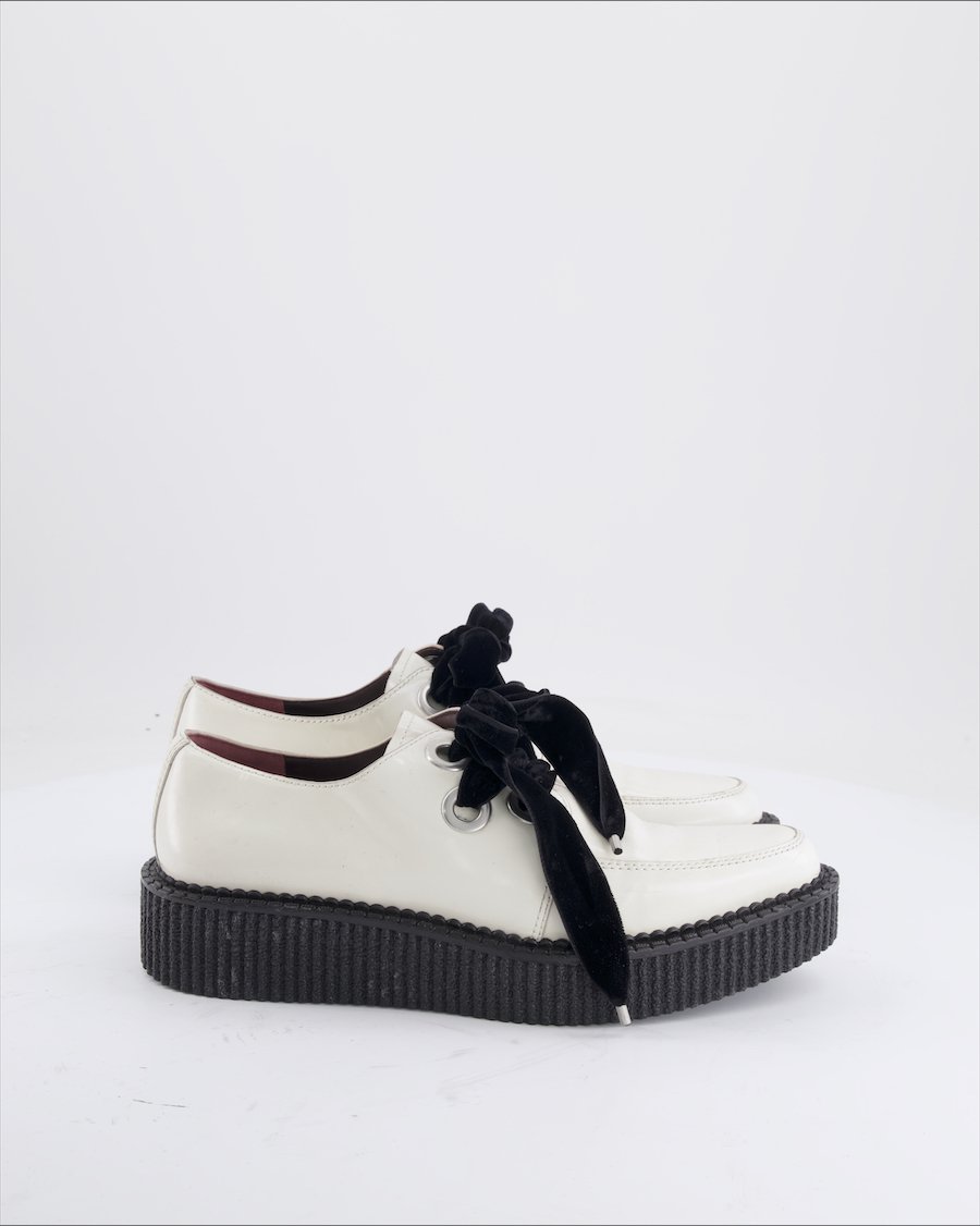 Marc Jacobs Lace Ups Leather White Eu 39