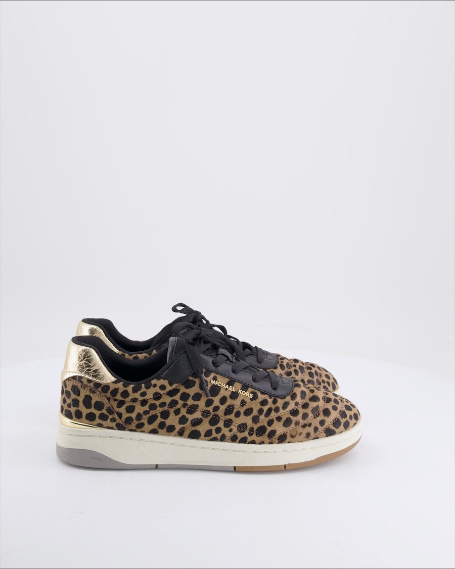 Michael Kors Trainers Faux Fur Beige Eu 39