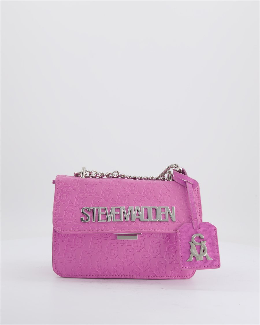 Steve Madden Crossbody Bag Leather Pink
