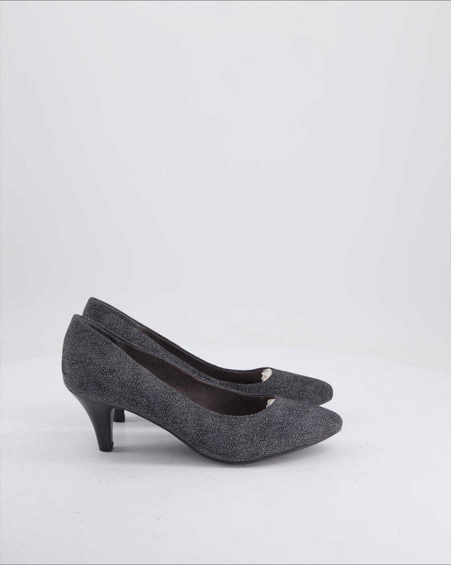 Tamaris Heels Leather Anthracite Eu 38